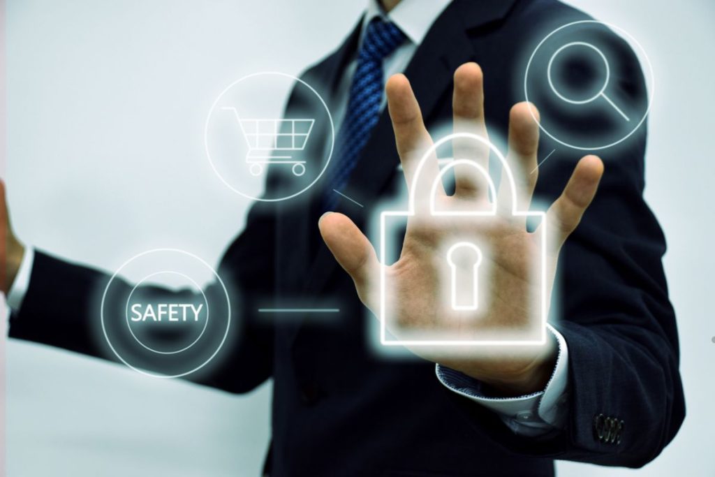 Image illustrating strategies for safeguarding a business against cyber attacks, with a focus on Houston home protection.